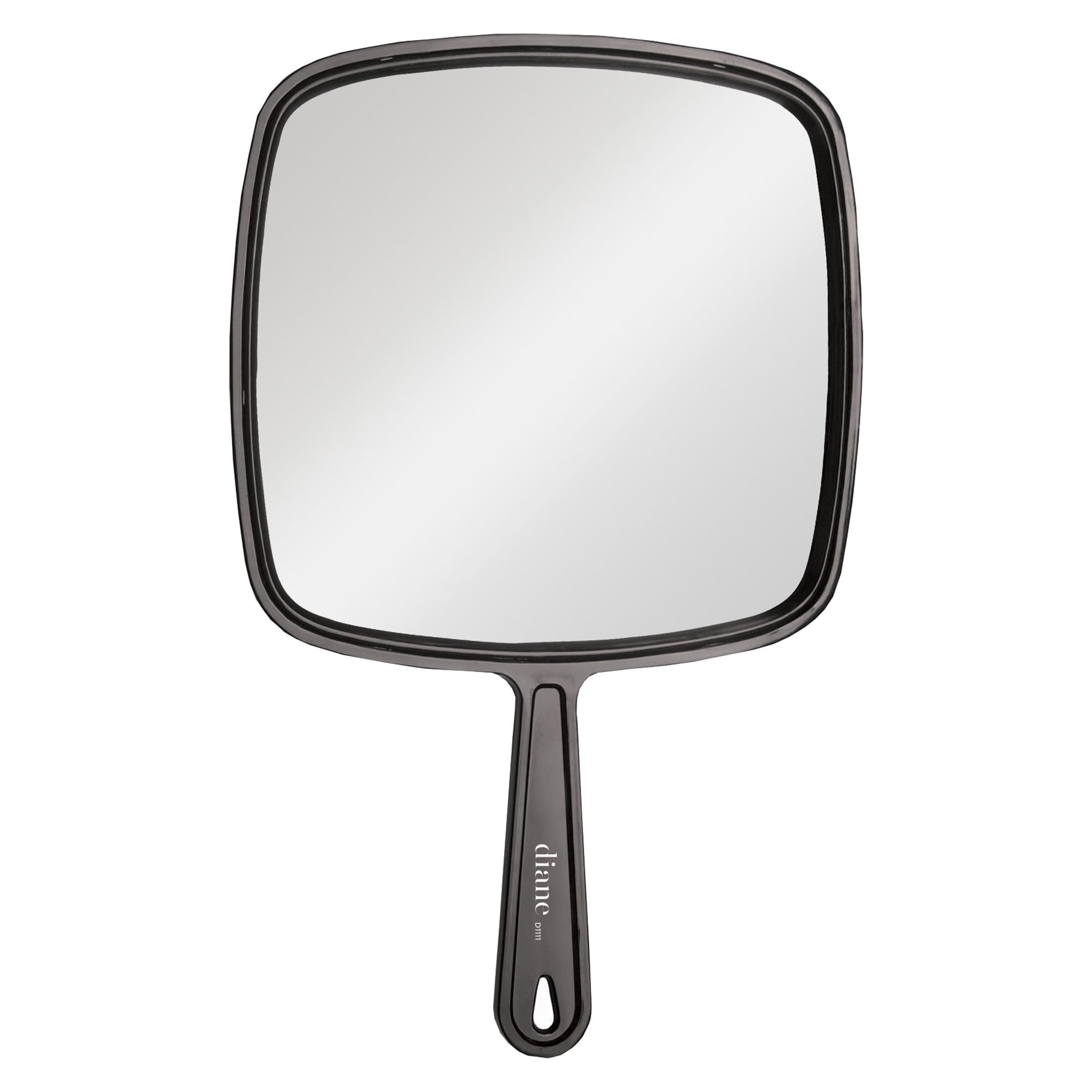 Diane TV Mirror, Large, Black, 9 x 12 Inches, 1 Count